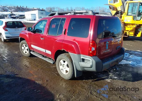 2005 Nissan Xterra S from USA, damaged, VIN 5N1AN08W55C658218